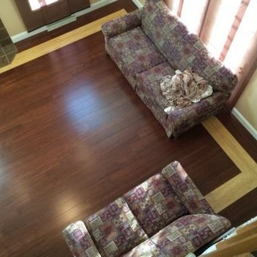 Cali Bamboo mocha and natural bamboo custom job 

Job installed by Giant Floor (