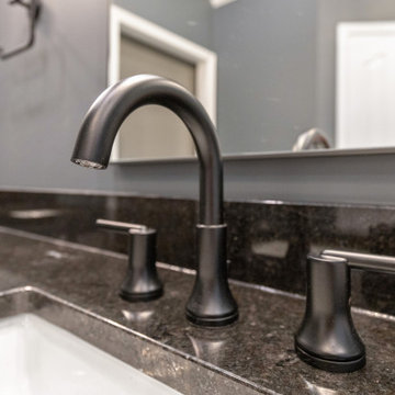 Farmhouse Primary Bath Remodel Olathe, KS