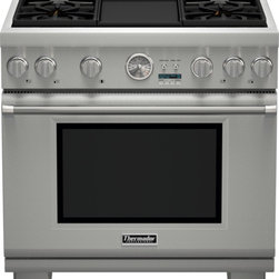 Thermador - Thermador PRG364JDG 36" Pro Series Pro Grand Commercial Depth All Gas Range - Gas Ranges And Electric Ranges
