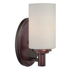 Thomas 190023719 Pittman Wall Sconce, 5", Sienna Bronze, 1-Light