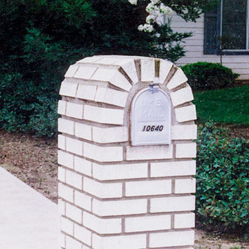 Brick, Stone & Stucco Mailboxes