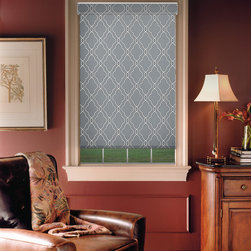 Waverly Roller Shades Hampton Trellis Lilac - Roller Shades