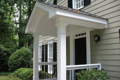 Inspiration for a transitional exterior in Atlanta.
