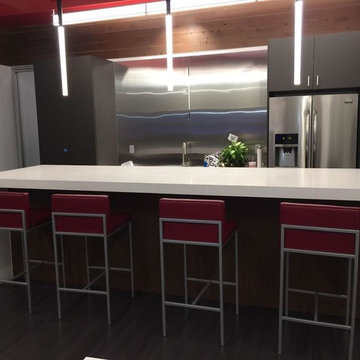 MITERED EDGE COUNTER CAFETERIA