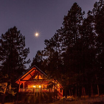 Casita Log Cabin in the Sangre de Cristos