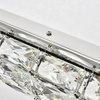 Elegant Lighting Valetta LED Chandelier In Chrome, 36.00 (Length)
