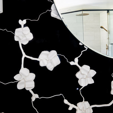 Floral Marble Wall Feature- WOW!