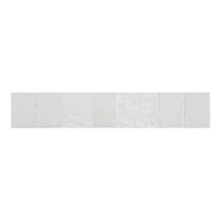 Color One Chalk White 2x8 Matte Cement Tile