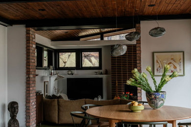 Inspiration for a 1950s dining room remodel