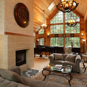 Classic cars & matching Lindal homes