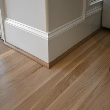 Custom Quarter Round Detail — White Oak Refinishing, Hoschton GA