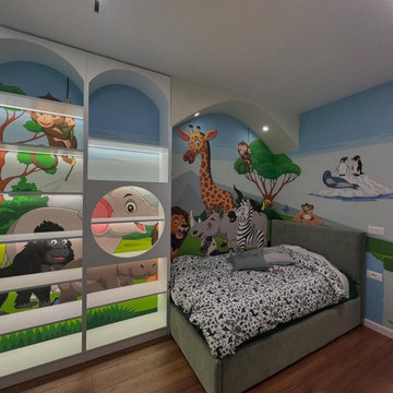 Nursery wallpaper installation in Phoenix, AZ 85029