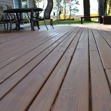 Brown Wood Decks - KDAT BROWN