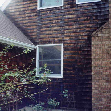 Cedar Siding Natural Before