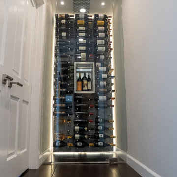 Small Sized Modern Wine Cellar With Minimalist Approach