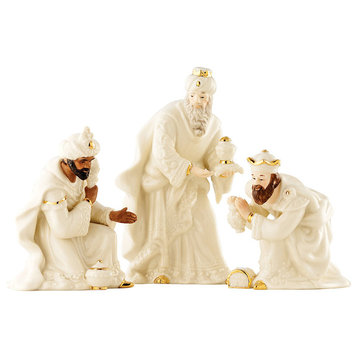 Belleek Holiday Collection 3 Kings Set