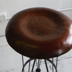 Hammered steel bar stool - Products