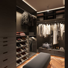 new fancy man closet