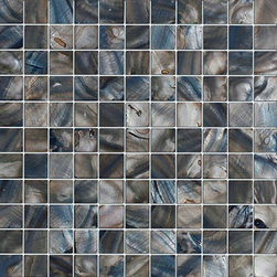 Dark Brown Mother of Pearl Mosaic Tiles - Home Accessories & Decor