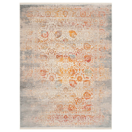 Safavieh Vintage Persian Collection, VTP411 Rug, Grey/Multi, 5'x7'6"