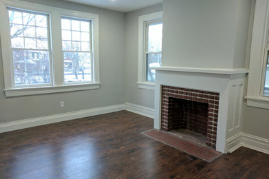 Inspiration for a contemporary living room remodel