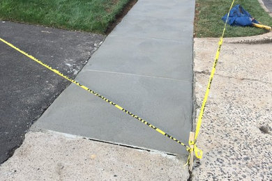 Concrete Sidewalk Installation