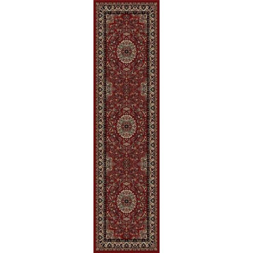 Concord Global  5 ft. 3 in. x 7 ft. 7 in. Persian Classics Isfahan - Red