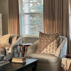 Linen Texture Curtains - Curtains