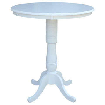 Round Top Pedestal Table
