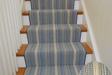 Staircase - mid-sized traditional straight staircase idea in DC Metro