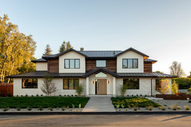 Contemporary exterior home idea in San Francisco