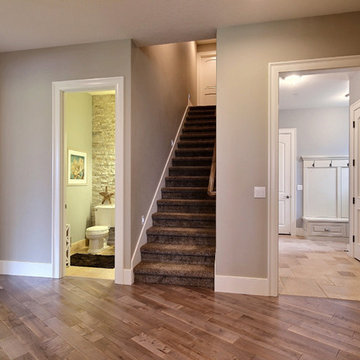 Daylight BasementMaster Bath - The Party Palace - Custom Ranch on Acreage