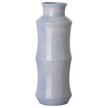 19.5 In Tall Ceramic Hazel Dawn Double Bamboo Vase