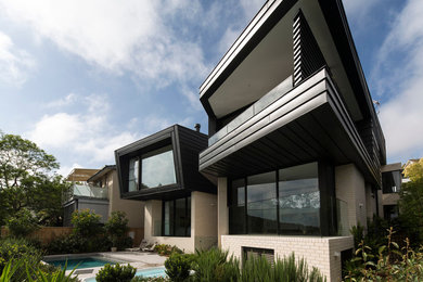 Inspiration for a modern exterior in Sydney.