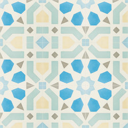 Sabine Hill - Portofino 1 | Cement Encaustic Tile - Wall And Floor Tile