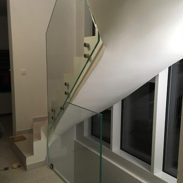 Garde-corps en verre