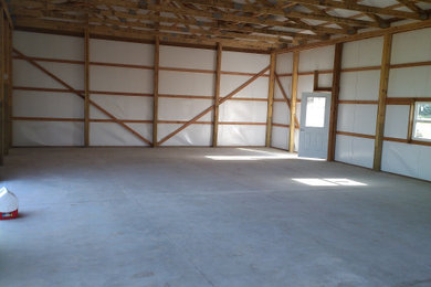 Garage - industrial garage idea