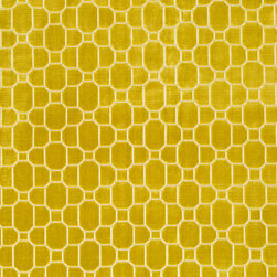 Pave Velvet in Chartreuse - Upholstery Fabric