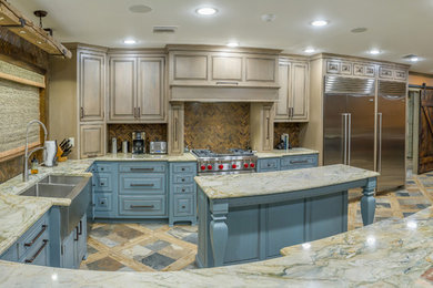 Kitchen in Other with with island.