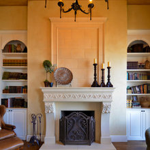 plates on mantel