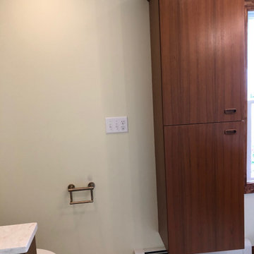 Transformed Mid-Century Modern Bathroom