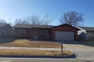 Example of a classic exterior home design in Other