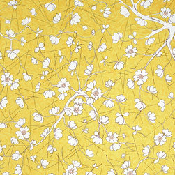 Ming Blossom: Yellow - Wallpaper