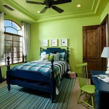 Evan's green wall ideas