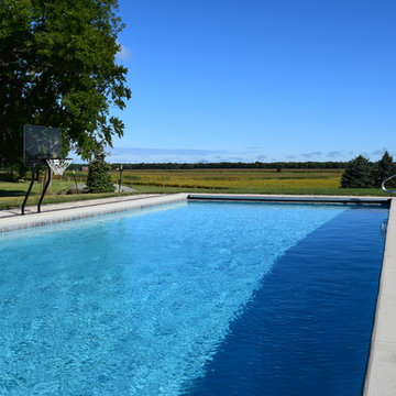 Custom Concrete Inground Pool with Laminar Jets - Independence, Iowa
