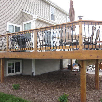 Oconomowoc Custom Deck Build with Lake Views
