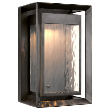 Feiss Urbandale 1-Light Outdoor LED Wall Lantern OL13702ANBZ-L1, Antique Bronze