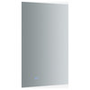 Angelo 24" Wide x 36" Tall Bathroom Mirr w/ Halo Style LED Lighting and Defogger