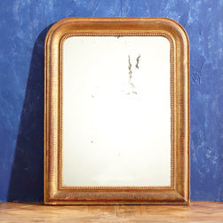 Gilt Carved Wood Mirror - Floor Mirrors