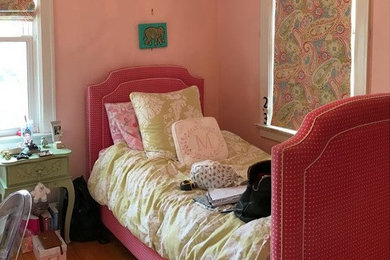 Teenager's bed before & after